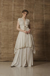 Mutedance 25 Spring/Summer Large V Flower Bud Dress MD-MD25SS07-HOARY